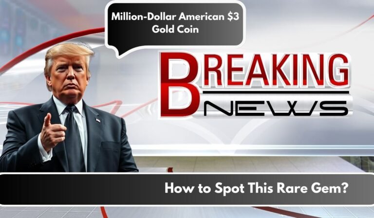 Million-Dollar American $3 Gold Coin